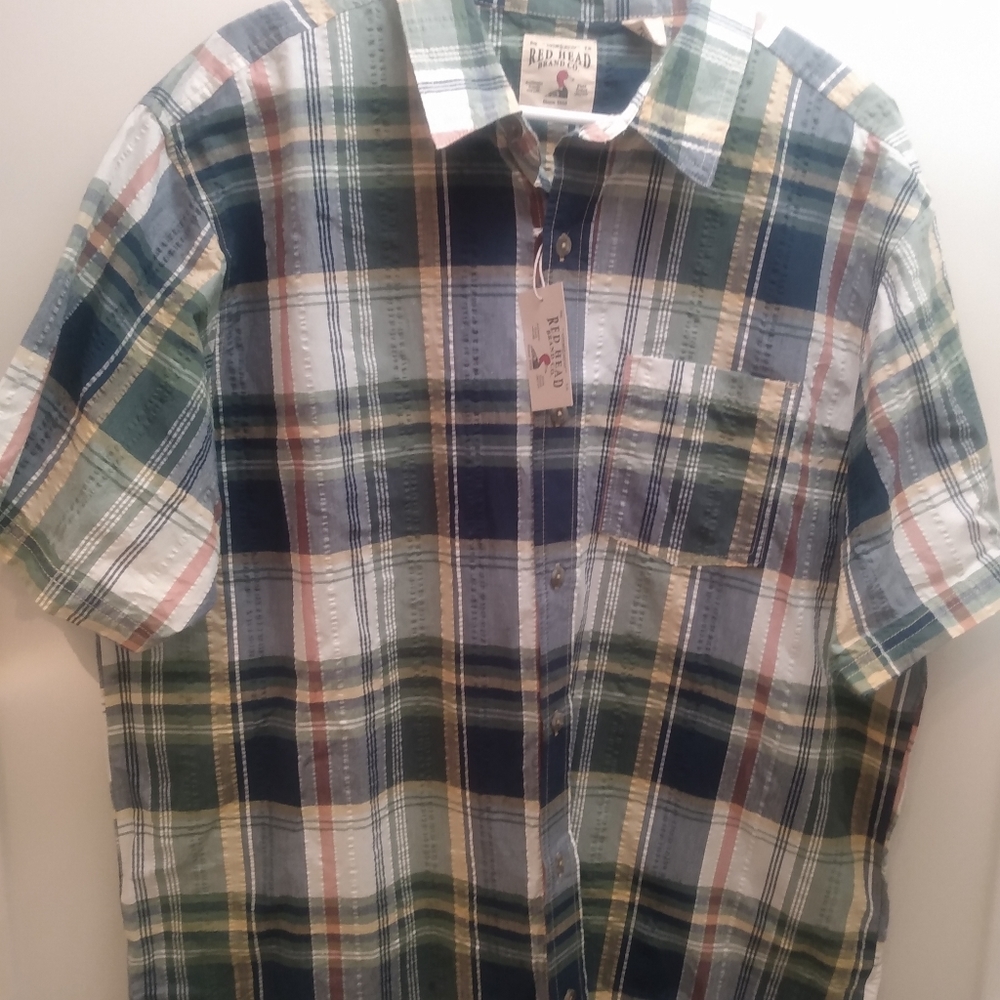 Red Head Plaid Shirt